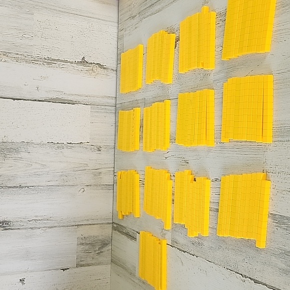 Math 1s 10s 100s counting sorter math game base 10 block sets - Picture 5 of 5